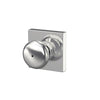 Schlage Plymouth Knob Bed & Bath Lock Collins Trim