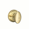 Schlage Siena Knob Bed & Bath Lock Andover Trim