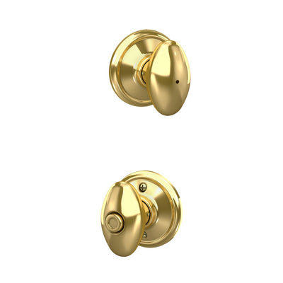 Schlage Siena Knob Bed & Bath Lock Standard Trim