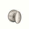 Schlage Siena Knob Bed & Bath Lock Andover Trim