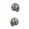 Schlage Siena Knob Bed & Bath Lock Standard Trim