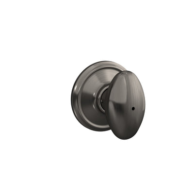 Schlage Siena Knob Bed & Bath Lock Standard Trim