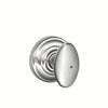 Schlage Siena Knob Bed & Bath Lock Andover Trim