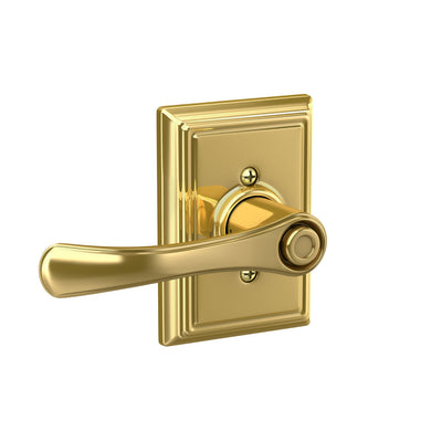 Schlage Avila Lever Bed & Bath Lock Addison Trim