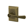 Schlage Avila Lever Bed & Bath Lock Addison Trim