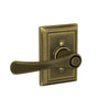 Schlage Avila Lever Bed & Bath Lock Addison Trim