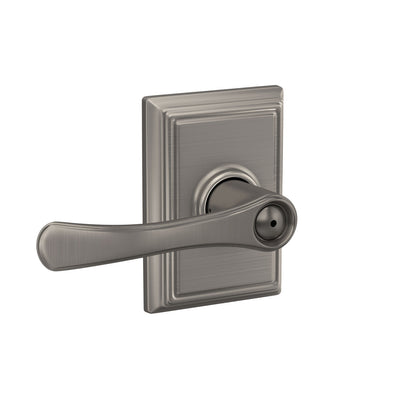 Schlage Avila Lever Bed & Bath Lock Addison Trim