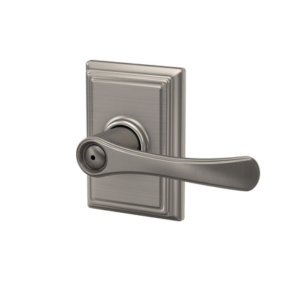 Schlage Avila Lever Bed & Bath Lock Addison Trim