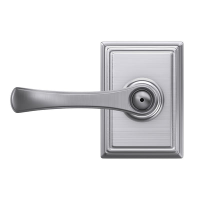 Schlage Avila Lever Bed & Bath Lock Addison Trim