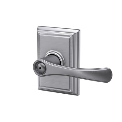 Schlage Avila Lever Bed & Bath Lock Addison Trim