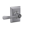 Schlage Avila Lever Bed & Bath Lock Addison Trim