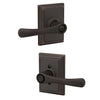 Schlage Avila Lever Bed & Bath Lock Addison Trim