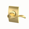 Schlage Accent Lever Keyed Entry Lock Century Trim