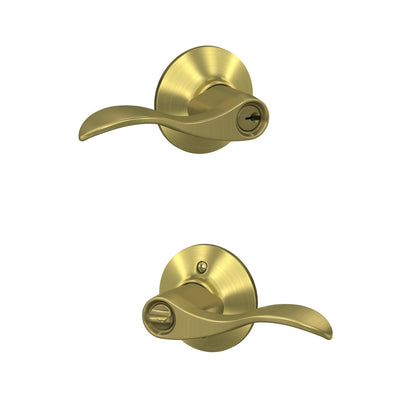 Schlage Accent Lever Keyed Entry Lock Standard Trim