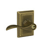 Schlage Accent Lever Keyed Entry Lock Addison Trim