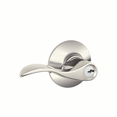 Schlage Accent Lever Keyed Entry Lock Standard Trim