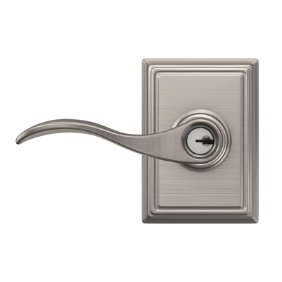 Schlage Accent Lever Keyed Entry Lock Addison Trim