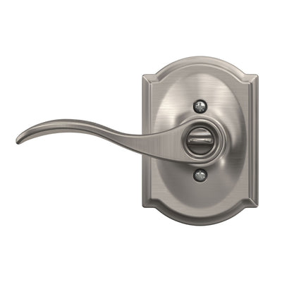 Schlage Accent Lever Keyed Entry Lock Camelot Trim