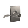 Schlage Accent Lever Keyed Entry Lock Century Trim