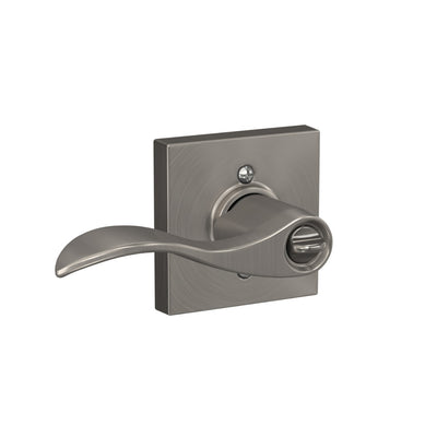 Schlage Accent Lever Keyed Entry Lock Collins Trim