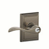 Schlage Accent Lever Keyed Entry Lock Addison Trim