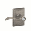 Schlage Accent Lever Keyed Entry Lock Addison Trim