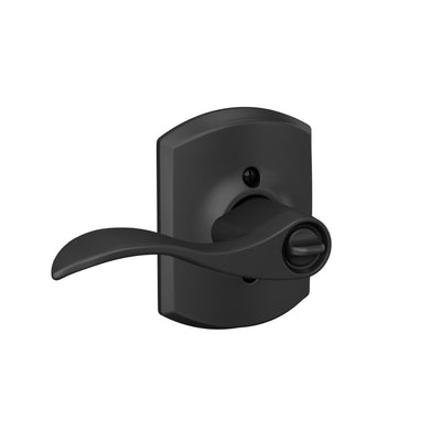 Schlage Accent Lever Keyed Entry Lock Greenwich Trim