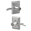 Schlage Accent Lever Keyed Entry Lock Addison Trim