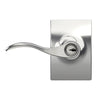 Schlage Accent Lever Keyed Entry Lock Century Trim