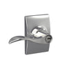 Schlage Accent Lever Keyed Entry Lock Century Trim