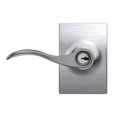 Schlage Accent Lever Keyed Entry Lock Century Trim