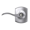 Schlage Accent Lever Keyed Entry Lock Greenwich Trim