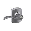 Schlage Accent Lever Keyed Entry Lock Greenwich Trim