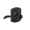 Schlage Accent Lever Keyed Entry Lock Greenwich Trim