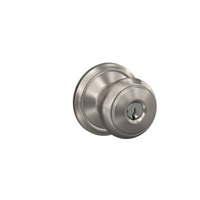 Schlage Andover Knob Keyed Entry Lock Standard Trim