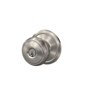 Schlage Andover Knob Keyed Entry Lock Standard Trim