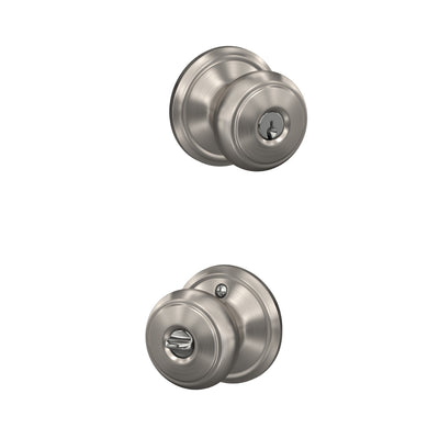 Schlage Andover Knob Keyed Entry Lock Standard Trim