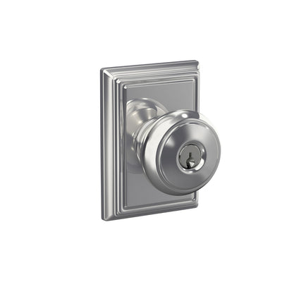 Schlage Andover Keyed Entry Lock Addison Trim