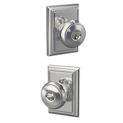 Schlage Andover Keyed Entry Lock Addison Trim