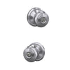 Schlage Andover Knob Keyed Entry Lock Standard Trim