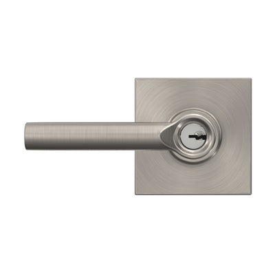 Schlage Broadway Lever Keyed Entry Lock Collins Trim