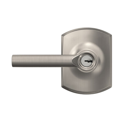 Schlage Broadway Lever Keyed Entry Lock Greenwich Trim