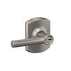 Schlage Broadway Lever Keyed Entry Lock Greenwich Trim