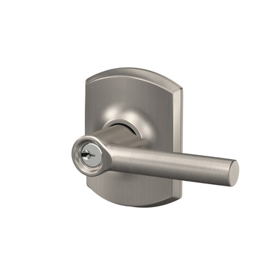 Schlage Broadway Lever Keyed Entry Lock Greenwich Trim