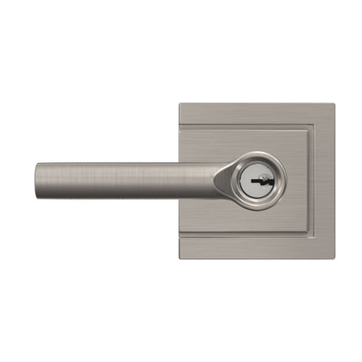 Schlage Broadway Lever Keyed Entry Lock Upland Trim