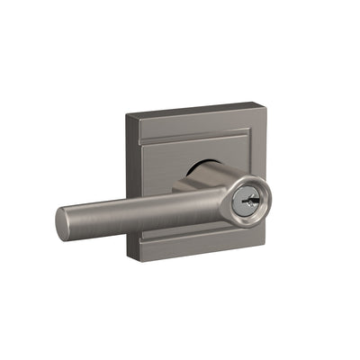 Schlage Broadway Lever Keyed Entry Lock Upland Trim