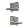 Schlage Broadway Lever Keyed Entry Lock Upland Trim