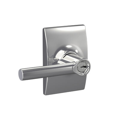 Schlage Broadway Lever Keyed Entry Lock Century Trim