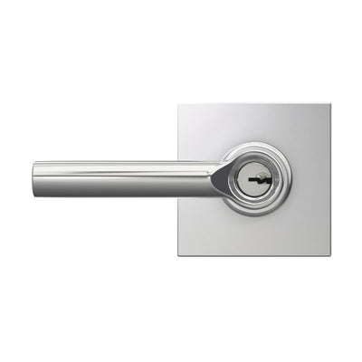 Schlage Broadway Lever Keyed Entry Lock Collins Trim