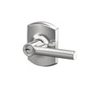 Schlage Broadway Lever Keyed Entry Lock Greenwich Trim